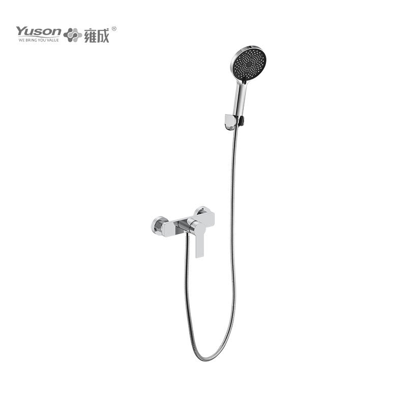 3378-20K1 Brass wall-mounted single lever hot&cold water shower mixer with showerhead