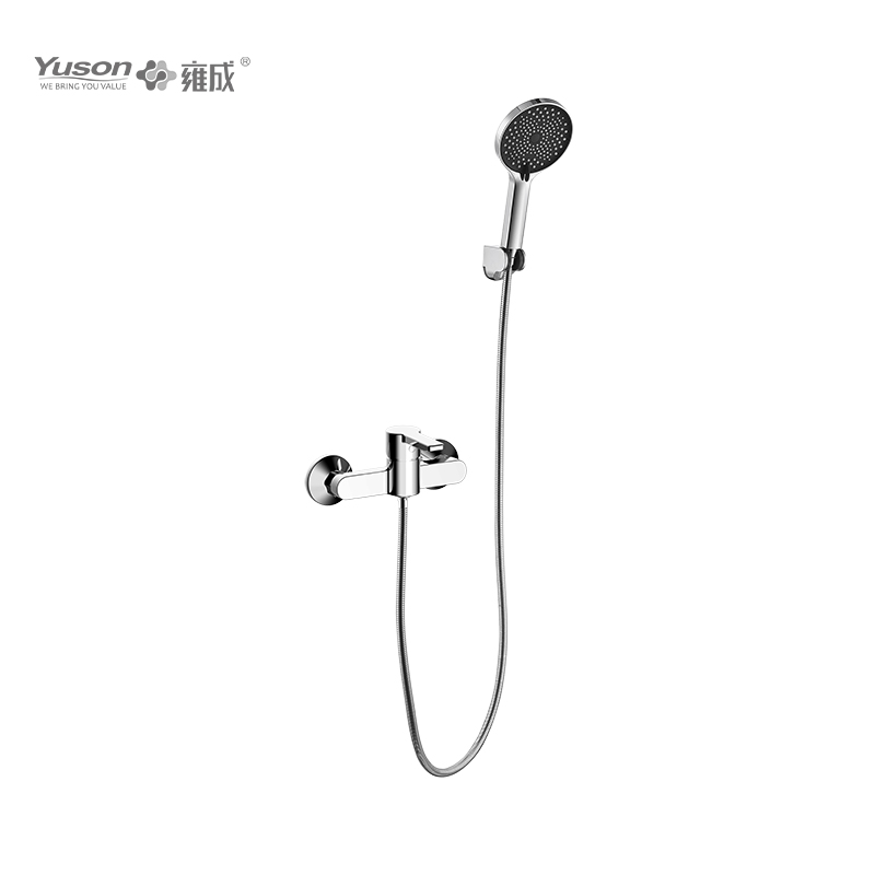 3395-20K1 Brass wall-mounted single lever hot&cold water shower mixer with showerhead