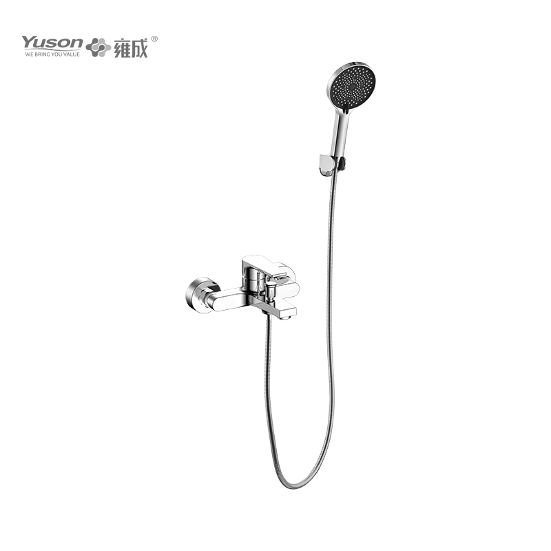 3397-10K1 Brass wall-mounted single lever hot&cold water bath&shower mixer with showerhead