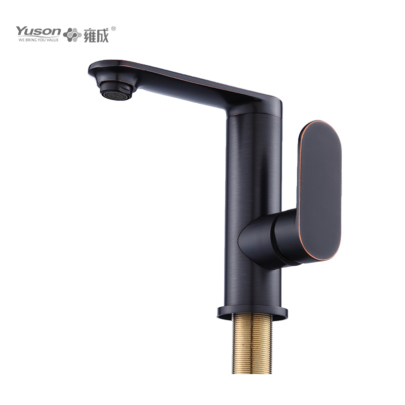 2012-32 Brass sleek single lever deck-mounted hot&cold water mixer, vessel basin mixer